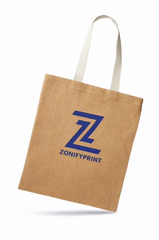 Tote Bag Personnalisé Bicolore – Production Locale Maroc – Commandes B2B